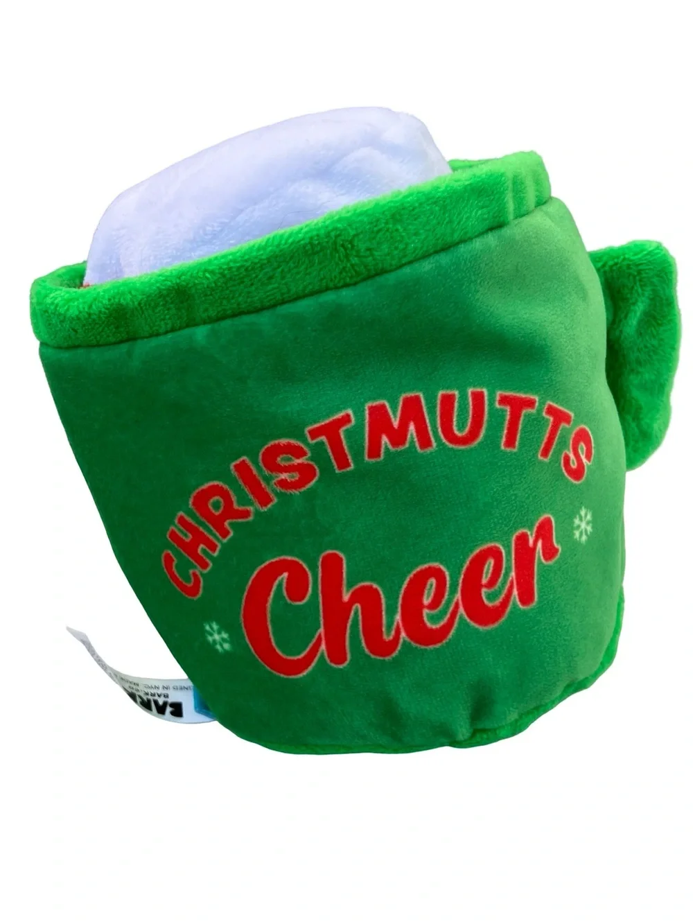 Bark Box Coco & Marshal Christmas Multi Part Dog Toys Plush M/L Squeaker Crinkle